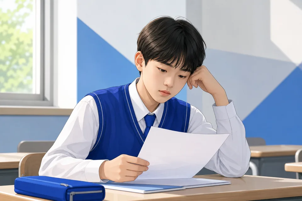 고창군 대산면 중2 수학과외 — 전북 고창군 중2 학생 기출 난도·결손 진단 기준 화상 1:1 수학