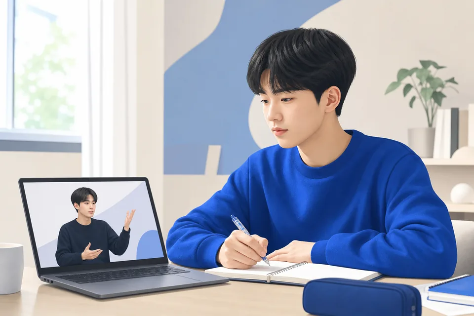 심원면 초6 수학과외 화상 1:1 판서 공유 수업 모습
